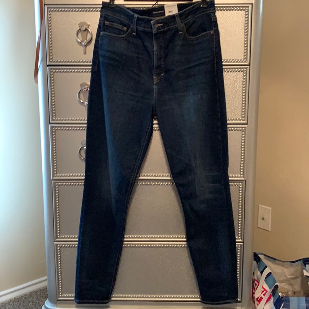 Lucky Brand blue skinny jeans size 12/31R
